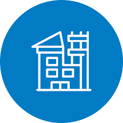 icon home builders blue